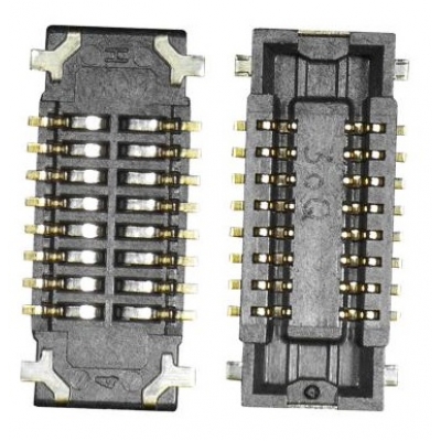 Samsung A155 / A156 / A165 / A166 / A176 / A256 / G556 / T545 / T570 / T57 / T730 / T733 / T736 / T860 / T865 / T970 / T975 / X610 / X616 / X710 / X716 / X800 / X806 / X810 / X816 / X900 / X906 / X910 / X916 Board connector BTB socket 2x8pin 3710-003402 (