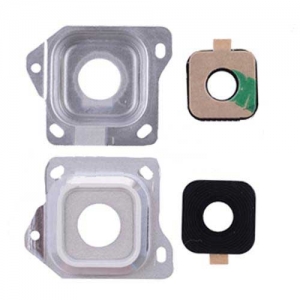 Samsung A300 A3 kameros stikliukas sidabrinis (baltas)