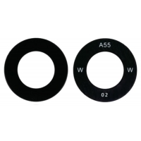 Samsung A356 A35 5G / A556 A55 5G kameros stikliukas Black (lens Wide) 1pcs (service pack)
