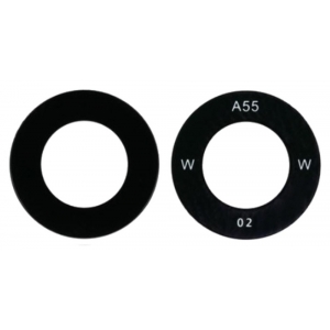 Samsung A356 A35 5G / A556 A55 5G kameros stikliukas Black (lens Wide) 1pcs (service pack)