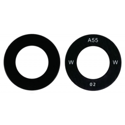 Samsung A356 A35 5G / A556 A55 5G kameros stikliukas Black (lens Wide) 1pcs (service pack)