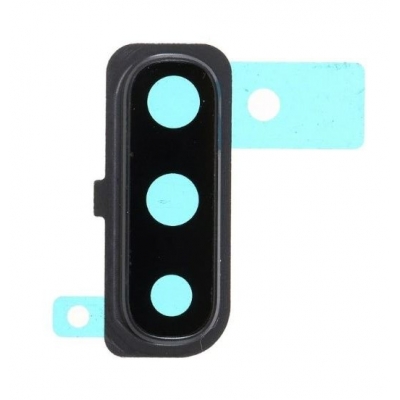 Samsung A505 A50 2019 / A705 A70 2019 kameros stikliukas su rėmeliu Black Samsung A505 A50 2019 / A705 A70 2019 kameros stikliukas su rėmeliu Black