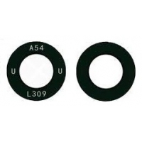 Samsung A546 A54 5G kameros stikliukas Black (lens UW) 1pcs (service pack)