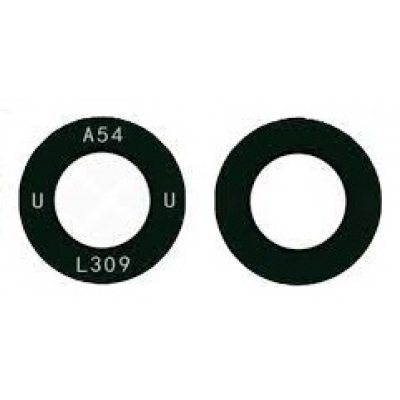 Samsung A546 A54 5G kameros stikliukas Black (lens UW) 1pcs (service pack) Samsung A546 A54 5G kameros stikliukas Black (lens UW) 1pcs (service pack)
