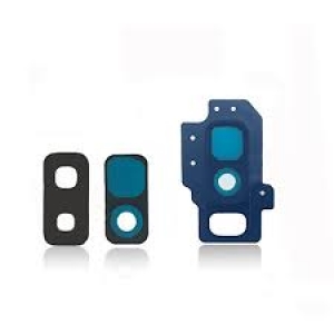 Samsung G965 S9 Plus kameros stikliukas su rėmeliu Blue HQ