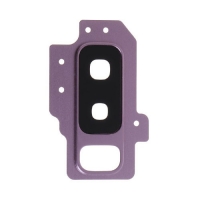 Samsung G965 S9 Plus kameros stikliukas su rėmeliu Lilac Purple HQ