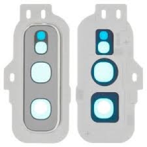 Samsung G970 S10e kameros stikliukas su rėmeliu Prism White