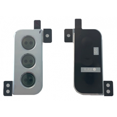 Samsung G996 S21 Plus 5G kameros stikliukas su rėmeliu Phantom Silver Samsung G996 S21 Plus 5G kameros stikliukas su rėmeliu Phantom Silver