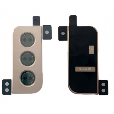 Samsung G996 S21 Plus 5G kameros stikliukas su rėmeliu Phantom Violet