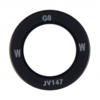 Samsung S906 S22 Plus kameros stikliukas Black (lens Wide) 1pcs (service pack)