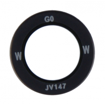 Samsung S906 S22 Plus kameros stikliukas Black (lens Wide) 1pcs (service pack)