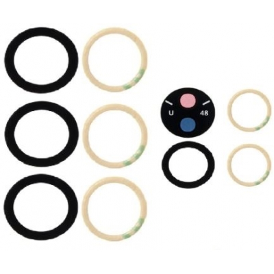 Samsung S908 S22 Ultra kameros stikliukas (only lens 5pcs) Samsung S908 S22 Ultra kameros stikliukas (only lens 5pcs)