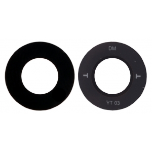 Samsung S911 / S916 S23 / S23 Plus kameros stikliukas Black (lens Tele) 1pcs (service pack)