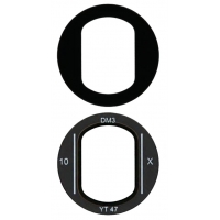 Samsung S918 S23 Ultra kameros stikliukas Black (lens Tele 10x) 1pcs (service pack)