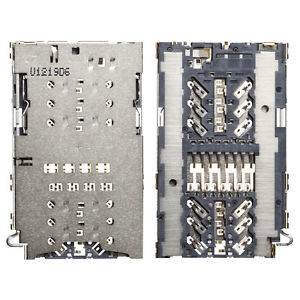 SIM ir MicroSD (arba DUAL SIM) kortelės kontaktas Samsung A320F / A520F / G930F / G935F / N930F / G950F / G955F / N950FD