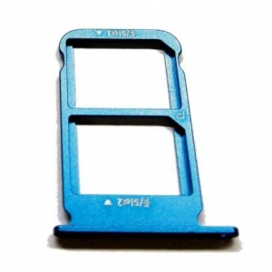 SIM kortelės laikiklis Huawei Honor 10 žalias (mėlynas) originalus (service pack)