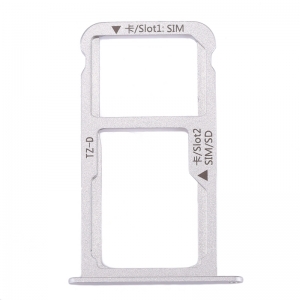 SIM kortelės laikiklis Huawei Mate 9 (Single) pilkas originalus (service pack)