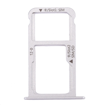 SIM kortelės laikiklis Huawei Mate 9 (Single) pilkas originalus (service pack)