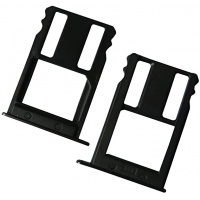 SIM kortelės laikiklis Huawei Nexus 6P pilkas (Graphite) originalus (service pack)