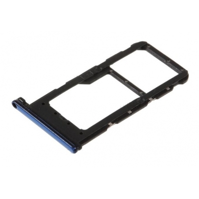 SIM kortelės laikiklis Huawei P Smart Plus 2018 / Nova 3i mėlynas originalus (service pack) SIM kortelės laikiklis Huawei P Smart Plus 2018 / Nova 3i mėlynas originalus (service pack)
