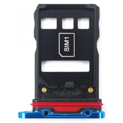 SIM kortelės laikiklis Huawei P30 Pro Aurora Blue originalus (service pack)