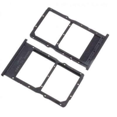 SIM kortelės laikiklis Huawei P40 Lite Midnight Black SIM kortelės laikiklis Huawei P40 Lite Midnight Black