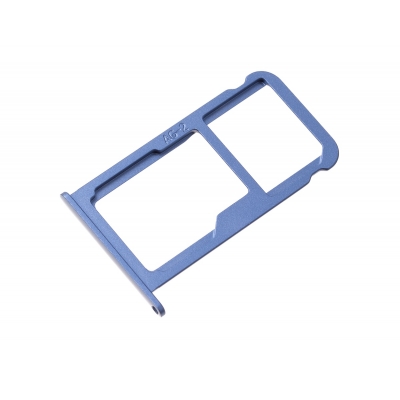 SIM kortelės laikiklis Huawei P9 (Dual) mėlynas originalus (service pack) SIM kortelės laikiklis Huawei P9 (Dual) mėlynas originalus (service pack)