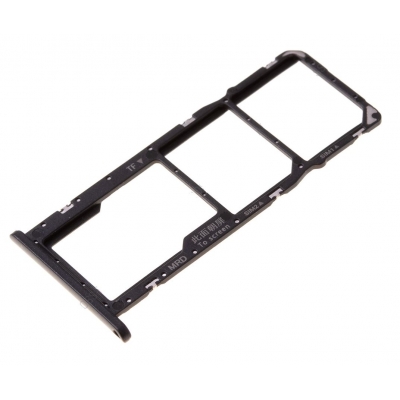 SIM kortelės laikiklis Huawei Y6 2019 Midnight Black