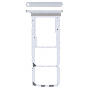 SIM kortelės laikiklis Samsung A057 A05S 2023 Silver originalus (service pack)