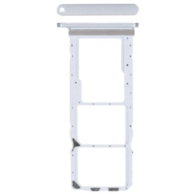 SIM kortelės laikiklis Samsung A057 A05S 2023 Silver originalus (service pack)