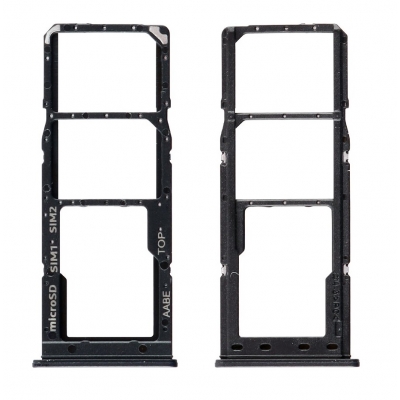SIM kortelės laikiklis Samsung A125 A12 / A127 A12S Black originalus (service pack) SIM kortelės laikiklis Samsung A125 A12 / A127 A12S Black originalus (service pack)