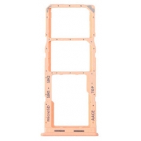 SIM kortelės laikiklis Samsung A13 A135 / A137 Peach originalus (service pack)