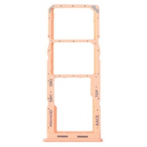SIM kortelės laikiklis Samsung A13 A135 / A137 Peach originalus (service pack)