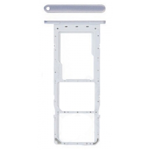 SIM kortelės laikiklis Samsung A14 4G A145 Silver originalus (service pack)
