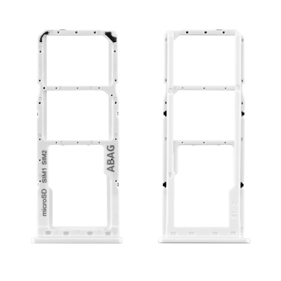 SIM kortelės laikiklis Samsung A217 A21s 2020 White originalus (service pack)