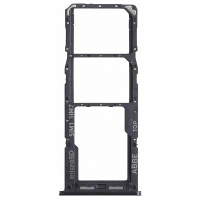 SIM kortelės laikiklis Samsung A225 A22 4G 2021 Black originalus (service pack) SIM kortelės laikiklis Samsung A225 A22 4G 2021 Black originalus (service pack)