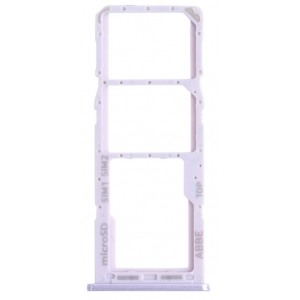 SIM kortelės laikiklis Samsung A225 A22 4G 2021 Violet originalus (service pack)