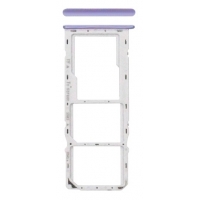 SIM kortelės laikiklis Samsung A226 A22 5G Violet originalus (service pack)