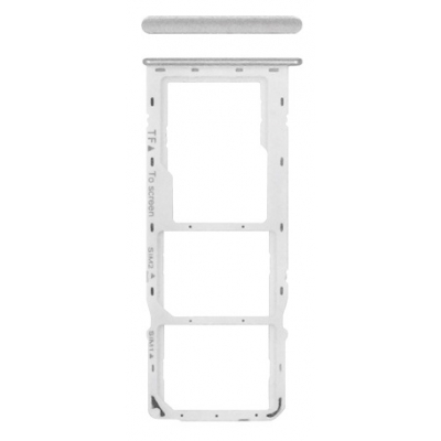 SIM kortelės laikiklis Samsung A226 A22 5G White originalus (service pack)