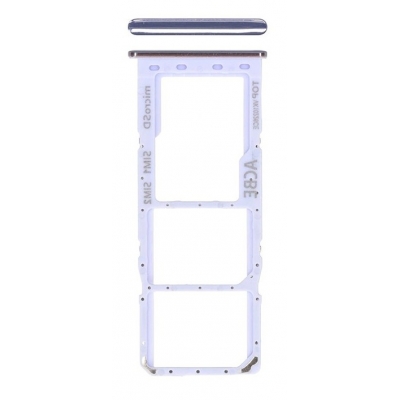 SIM kortelės laikiklis Samsung A325 A32 4G 2021 violetinis originalus (service pack)