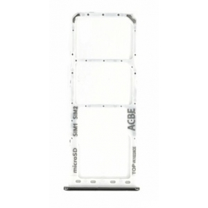 SIM kortelės laikiklis Samsung A325 A32 4G 2021 White originalus (service pack)