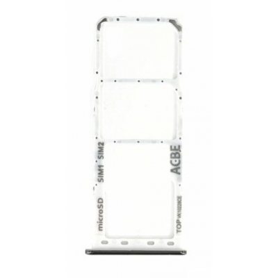 SIM kortelės laikiklis Samsung A325 A32 4G 2021 White originalus (service pack)