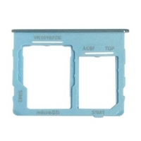 SIM kortelės laikiklis Samsung A326 A32 5G 2021 mėlynas originalus (service pack)