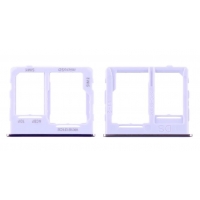 SIM kortelės laikiklis Samsung A326 A32 5G 2021 violetinis originalus (service pack)