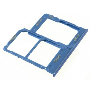 SIM kortelės laikiklis Samsung A415 A41 2020 Prism Crush Blue