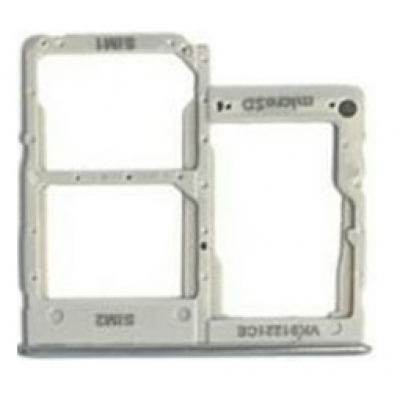SIM kortelės laikiklis Samsung A415 A41 2020 Prism Crush White SIM kortelės laikiklis Samsung A415 A41 2020 Prism Crush White