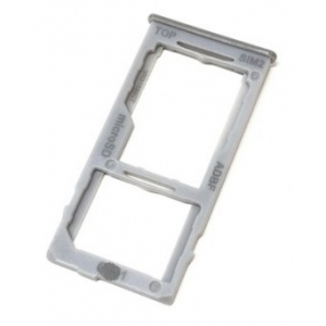 SIM kortelės laikiklis Samsung A426 A42 5G pilkas (Prism Dot Gray)