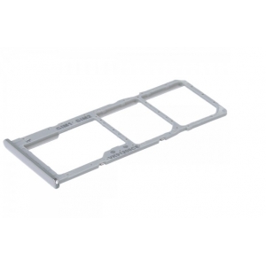 SIM kortelės laikiklis Samsung A515 A51 2020 Prism Crush White