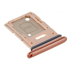 SIM kortelės laikiklis Samsung A536 A53 5G Awesome Peach originalus (service pack)