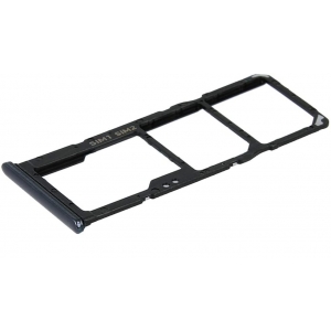 SIM kortelės laikiklis Samsung A705 A70 2019 Prism Crush Black